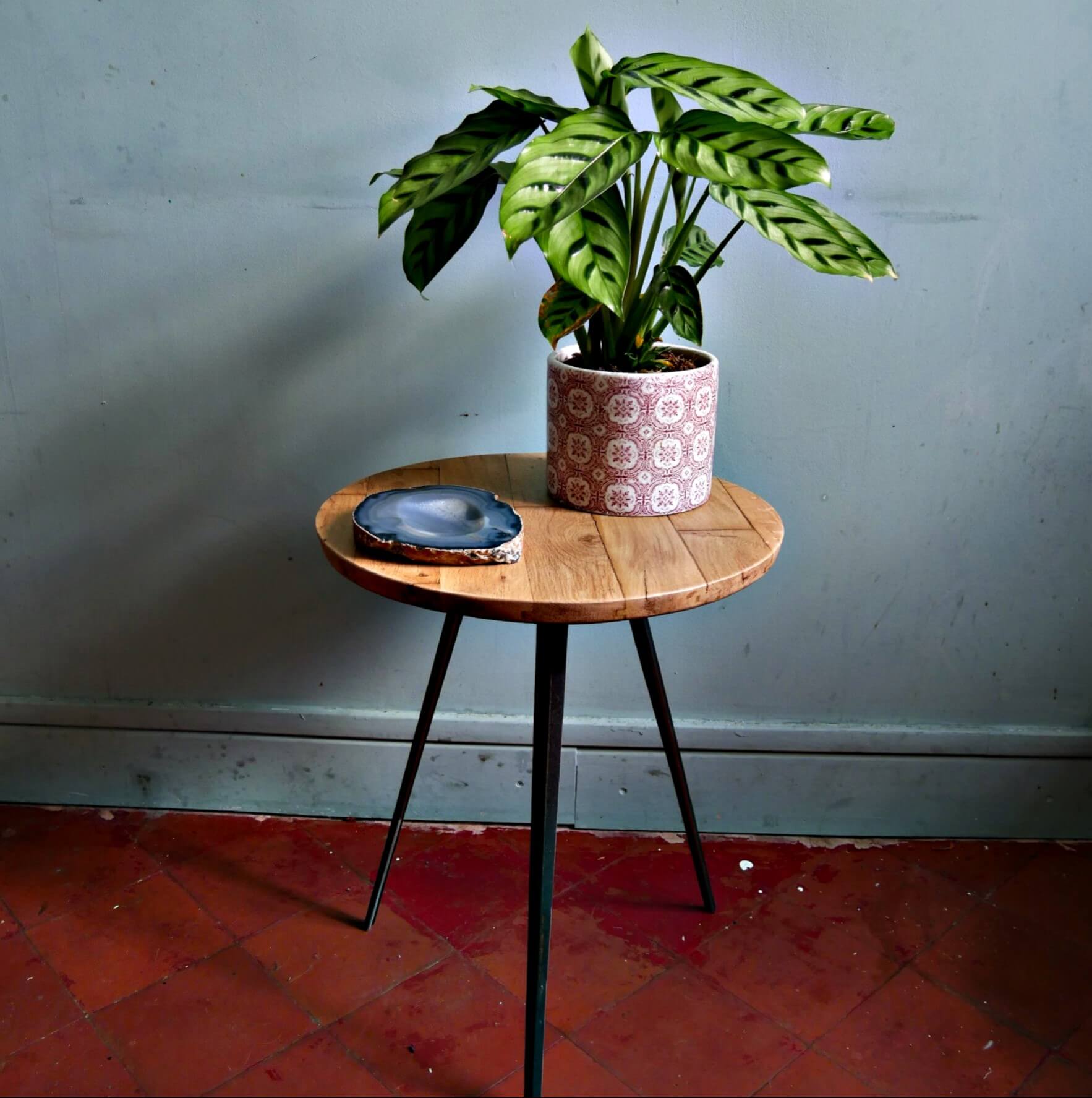 Gueridon Leon full - carré