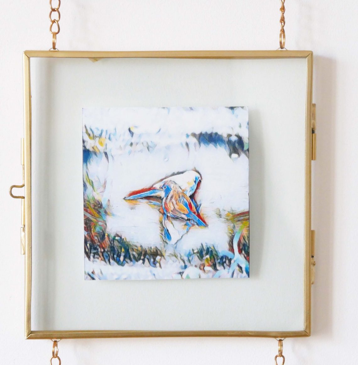 Cadre Triptyque BIRDIE Romanbrance