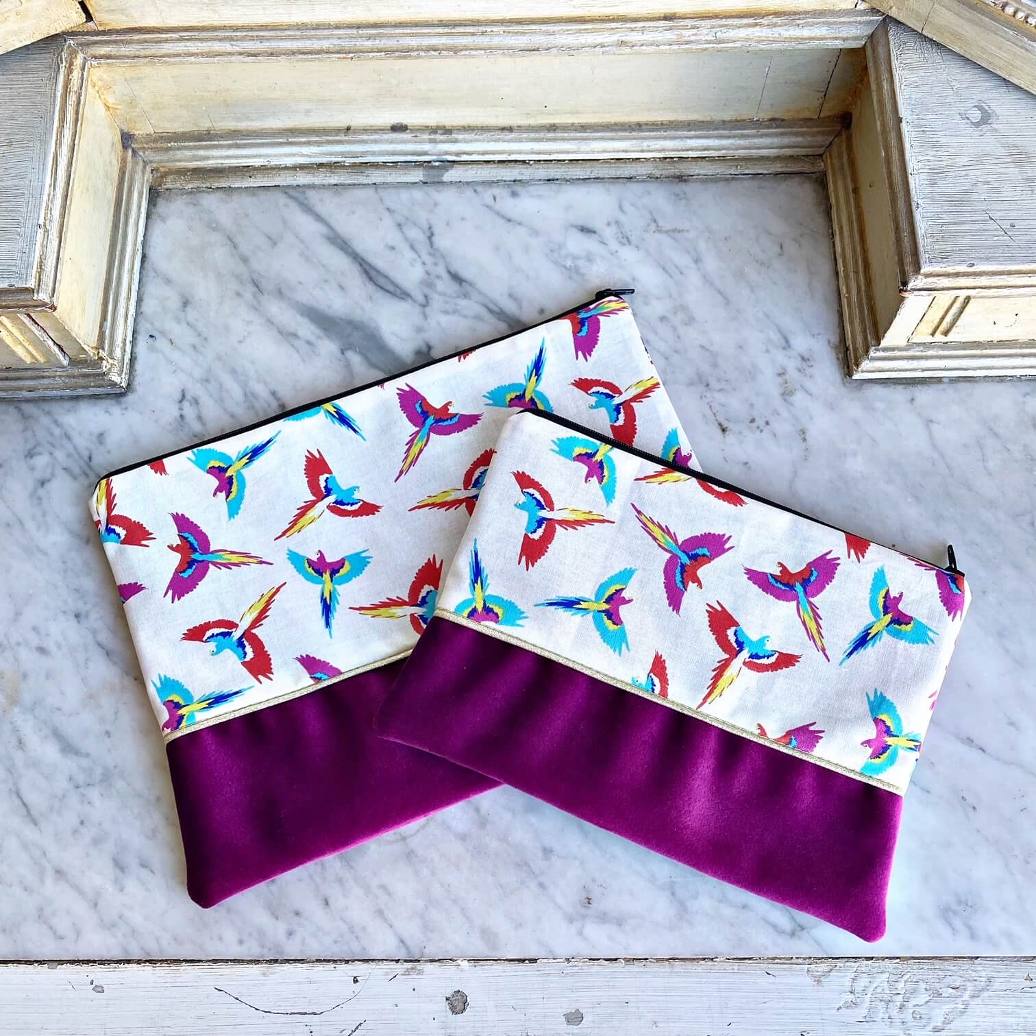 Pochette l'envolée violine (4)