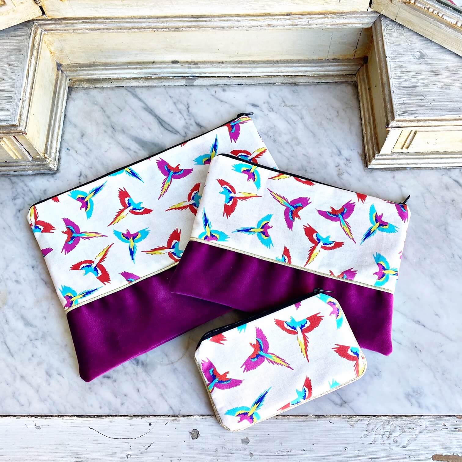 Pochette l'envolée violine (5)