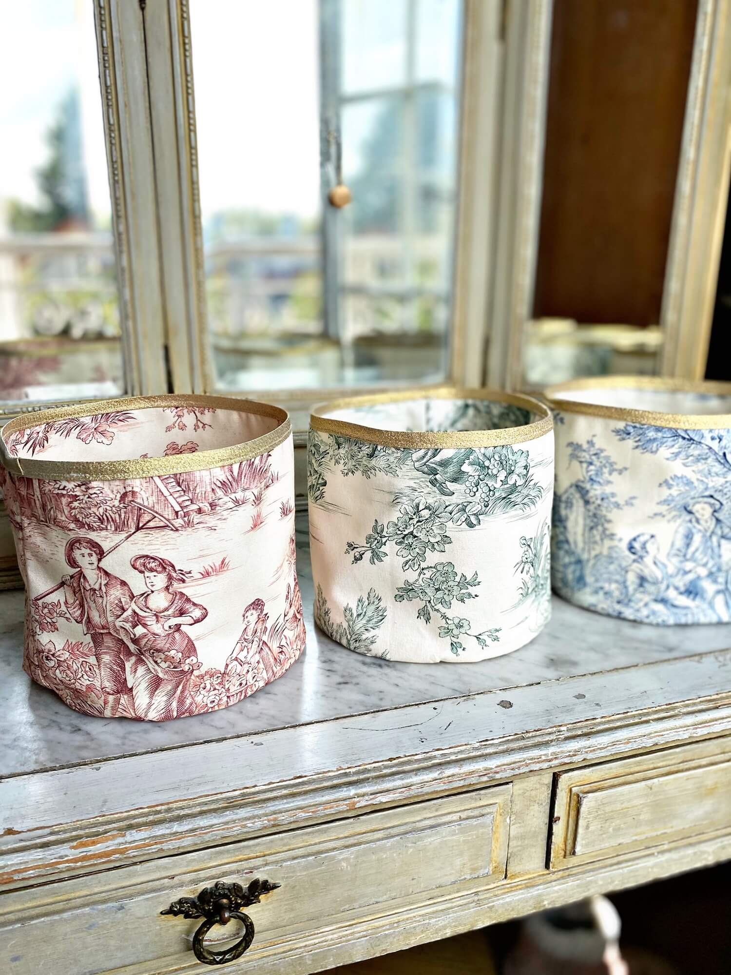 Panier Toile de Jouy (3)