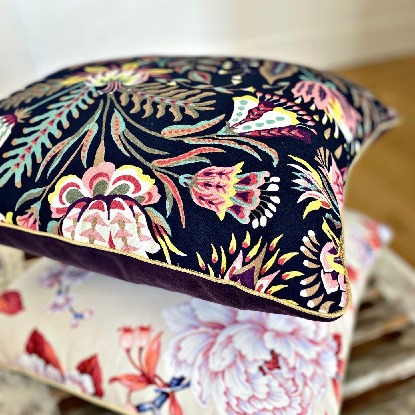 Coussin blair et claudia