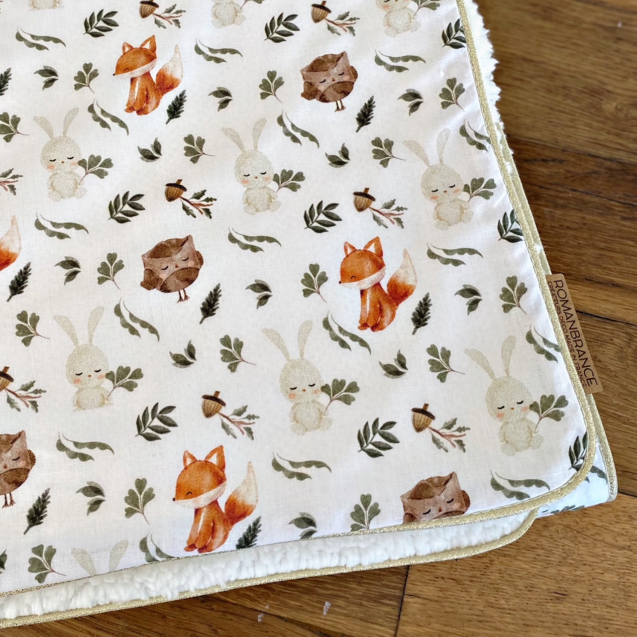 Les amis de la foret couverture bebe