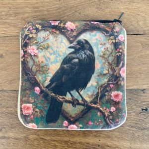 Petite Pochette CORBEAU VERT - NEW