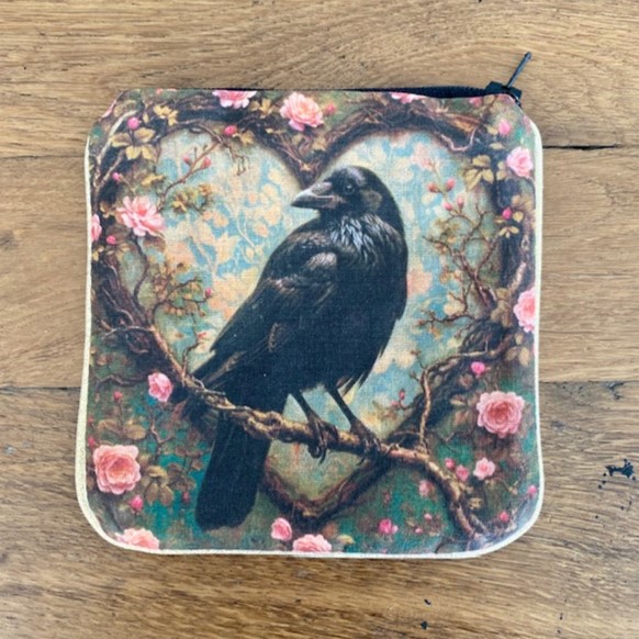 Petite Pochette CORBEAU VERT - NEW – Image 1